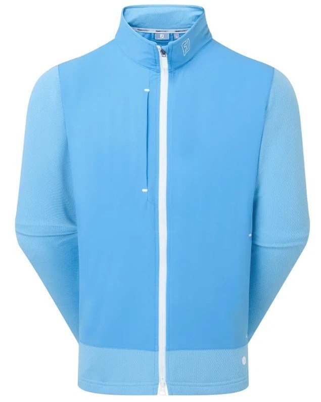 FootJoy Tempo Hybrid Full-Zip herr jacka, blue reef/deep reef
