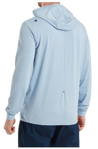 FootJoy TempoSeries Hoodie herr sweatshirt, blue ocean