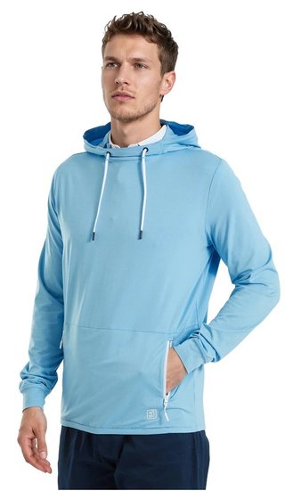FootJoy TempoSeries Hoodie herr sweatshirt, blue reef