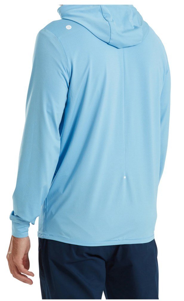 FootJoy TempoSeries Hoodie herr sweatshirt, blue reef