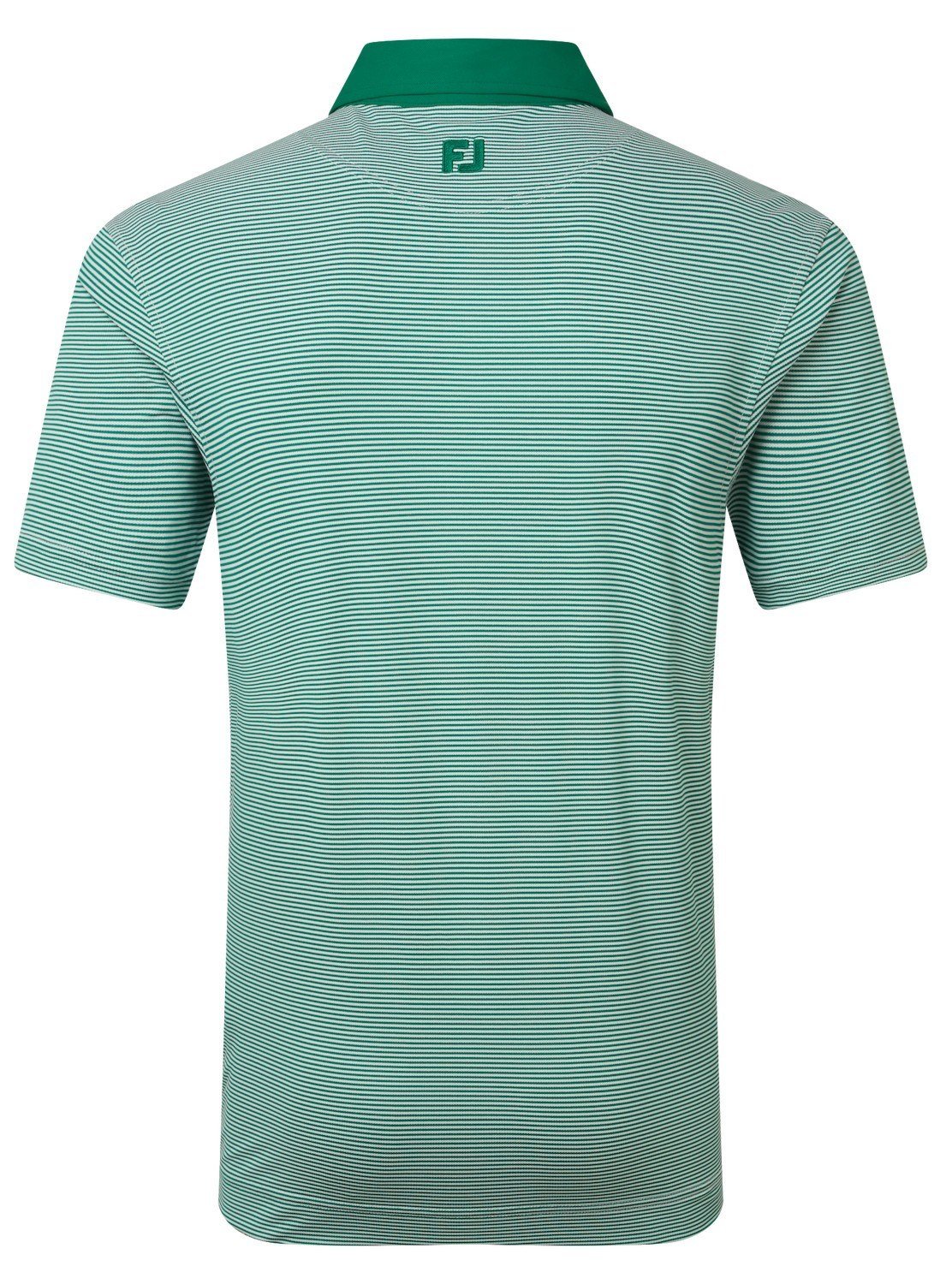 FootJoy Feeder Stripe Pique herr polo, field green