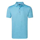 FootJoy Condensed Camo Print Lisle herr polo, sea glass/blue reef/deep reef