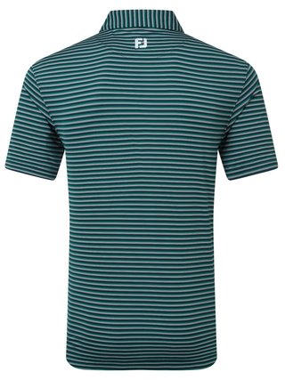 FootJoy Shadow Stripe Lisle herr polo, navy