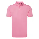 FootJoy Stretch Pique Solid herr polo, pink pop