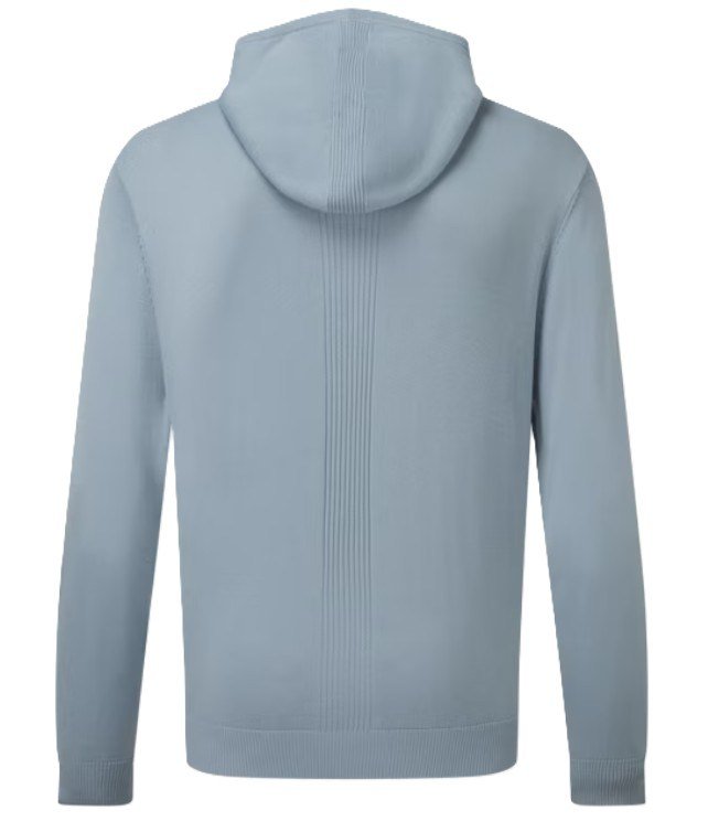 FootJoy drirelease Knit Hoodie herr sweatshirt, chambray