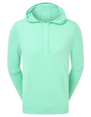 FootJoy drirelease Knit Hoodie herr sweatshirt, sea glass