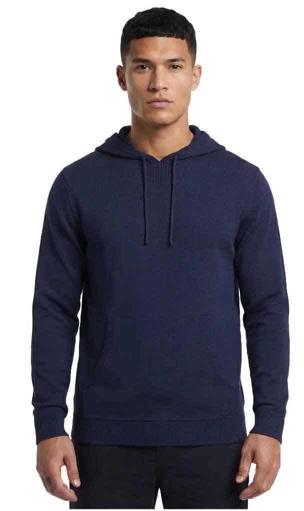 FootJoy drirelease Knit Hoodie herr sweatshirt, navy