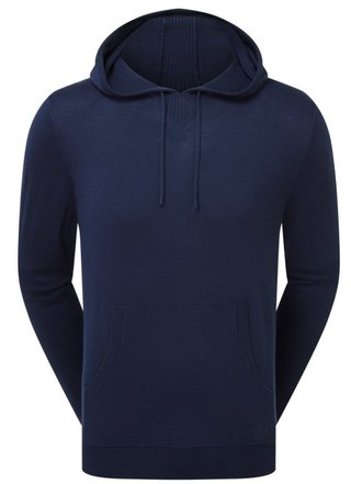 FootJoy drirelease Knit Hoodie herr sweatshirt, navy