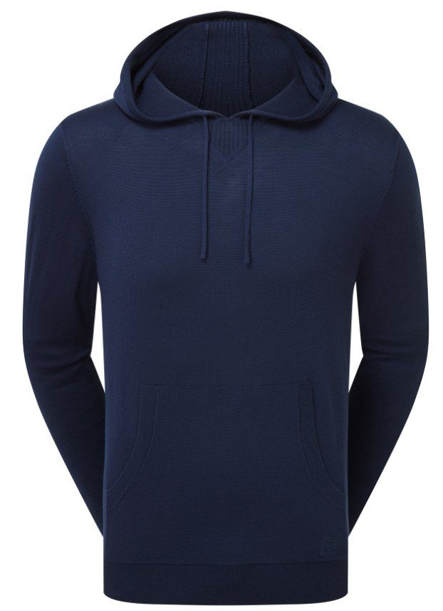 FootJoy drirelease Knit Hoodie herr sweatshirt, navy