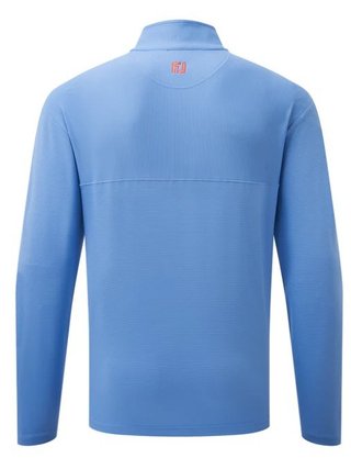 FootJoy Angled Ottoman Chill-Out herr sweatshirt, coastal blue