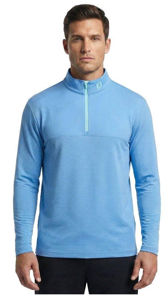 FootJoy Angled Ottoman Chill-Out herr sweatshirt, deep reef