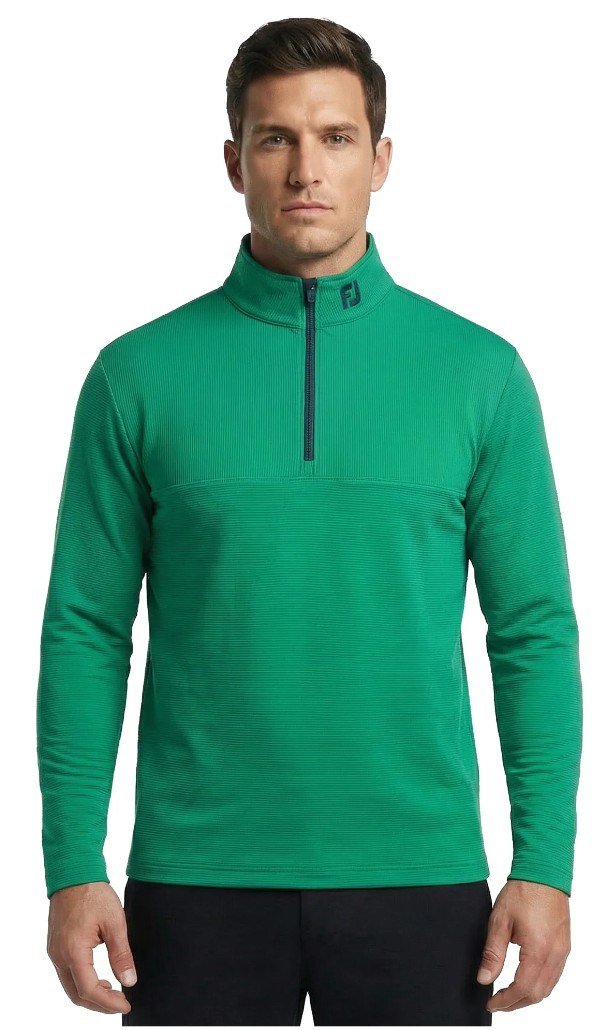 FootJoy Angled Ottoman Chill-Out herr sweatshirt, field green