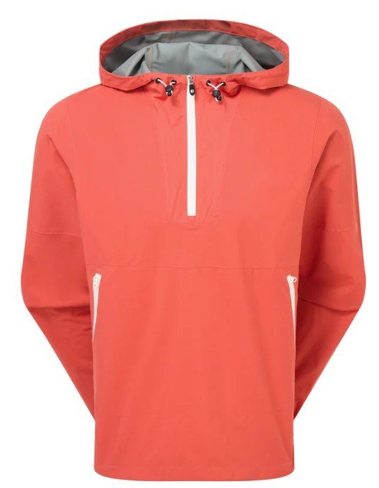 FootJoy HydroLite X Hoodie herr jacka, nantucket red