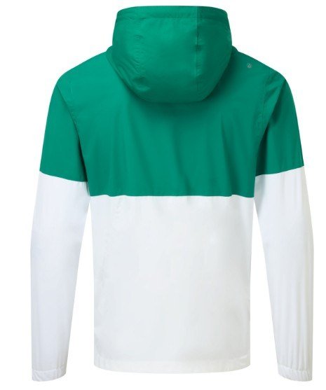 FootJoy HydroLite X Hoodie herr jacka, field green/white