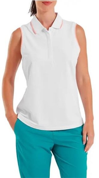 FootJoy Sleeveless dampolo, vit