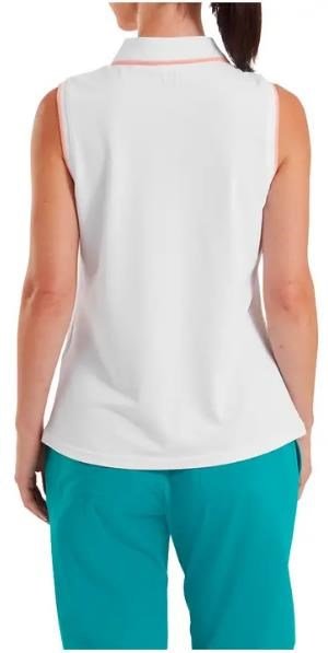 FootJoy Sleeveless dampolo, vit