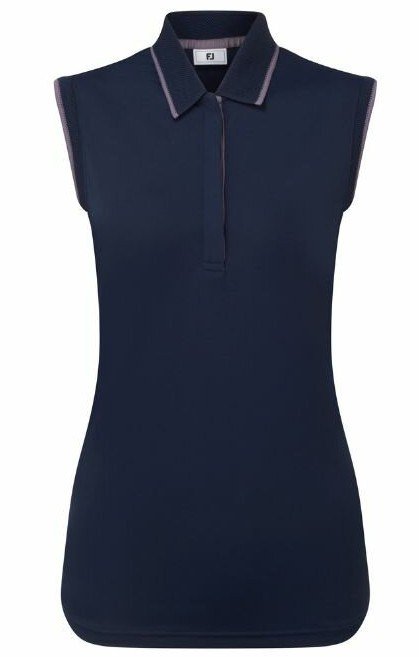 FootJoy Sleeveless dampolotröja, marinblå