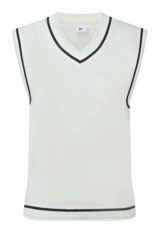 FootJoy Sweater Tank damväst, vit