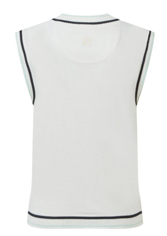FootJoy Sweater Tank damväst, vit