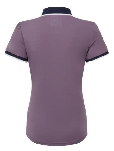 FootJoy Cap Sleeve dampolo, dusty violet/navy
