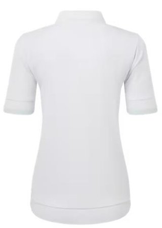 FootJoy Texture Knit dampolo, white/glacial blue
