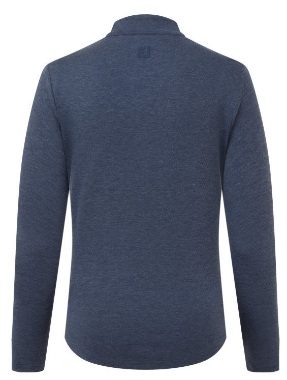 FootJoy 1/4 Zip Blade Collar Midlayer dam sweatshirt, navy/dusty violet/glacial blue
