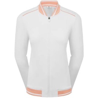 FootJoy Track damjacka, vit/desert peach