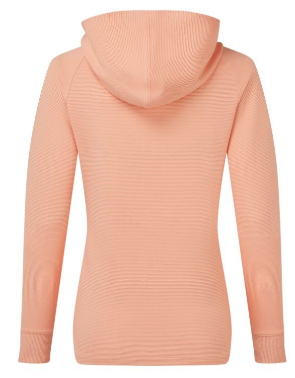 FootJoy Full-Zip Ottoman Hoodie damtröja, desert peach