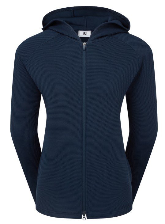 FootJoy Full-Zip Ottoman Hoodie damtröja, navy