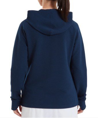 FootJoy Full-Zip Ottoman Hoodie damtröja, navy