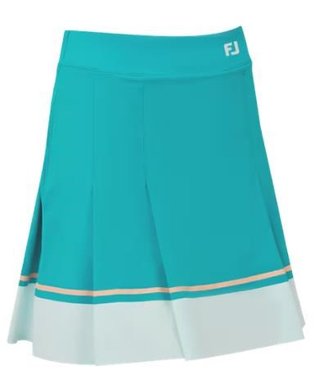 FootJoy Pleated dam skort, tile blue/glacial blue