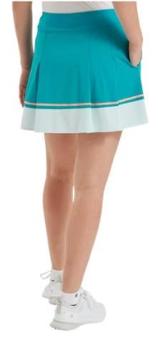 FootJoy Pleated dam skort, tile blue/glacial blue