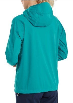 FootJoy HydroKnit damjacka, blå/vit/desert peach