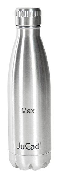 JuCad Stainless Steel Insulated Bottle, anpassningsbar