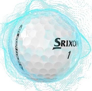 Srixon Q-Star Tour golfbollar, gula