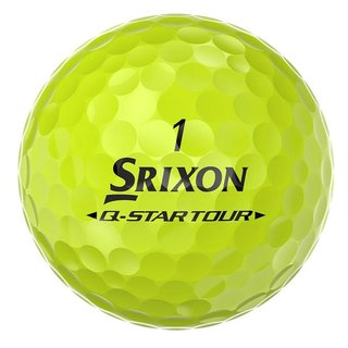 Srixon Q-Star Tour Divide golfbollar, gul/orange
