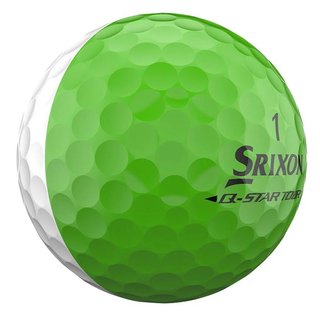 Srixon Q-Star Tour Divide golfbollar, vit/lime