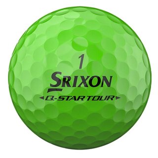 Srixon Q-Star Tour Divide golfbollar, vit/lime