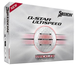 Srixon Q-Star Ultispeed Trackline golfbollar