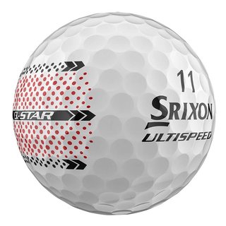 Srixon Q-Star Ultispeed Trackline golfbollar