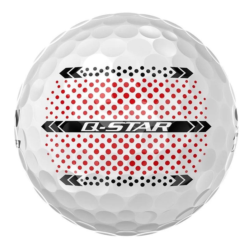 Srixon Q-Star Ultispeed Trackline golfbollar