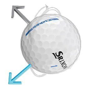 Srixon AD333 golfbollar, gula