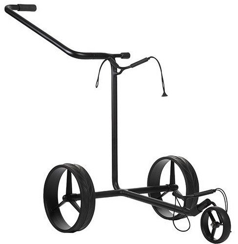 JuStar Black 3-hjulig manuell trolley, matt svart