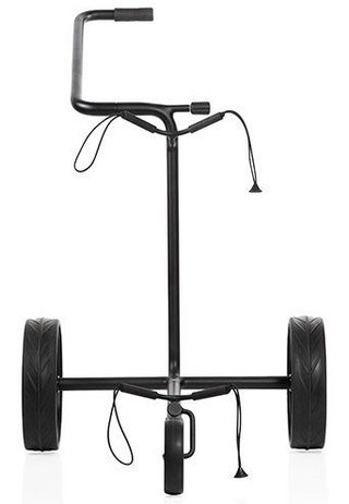 JuStar Black 3-hjulig manuell trolley, matt svart