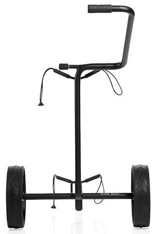 JuStar Black 3-hjulig manuell trolley, matt svart