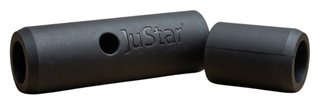 JuStar reservdel gummerat handtag till elektriska trolleys JuStar Titan Classic och JuStar Carbon Light, svart