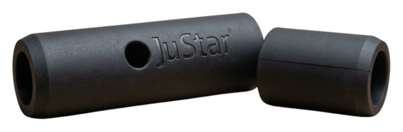JuStar reservdel gummerat handtag till elektriska trolleys JuStar Titan Classic och JuStar Carbon Light, svart