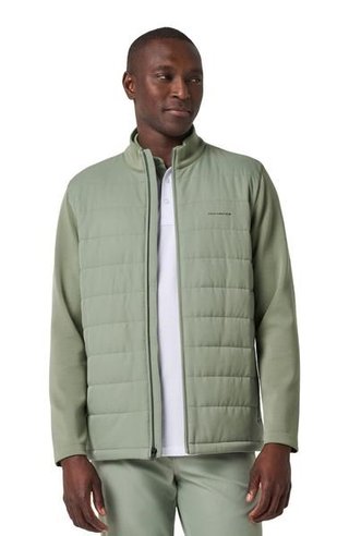 Travis Mathew Point of Sail Full-Zip herr jacka, sea spray