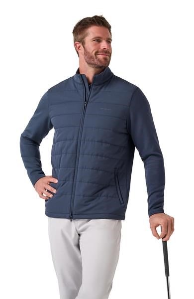 Travis Mathew Point of Sail Full-Zip herr jacka, mood indigo