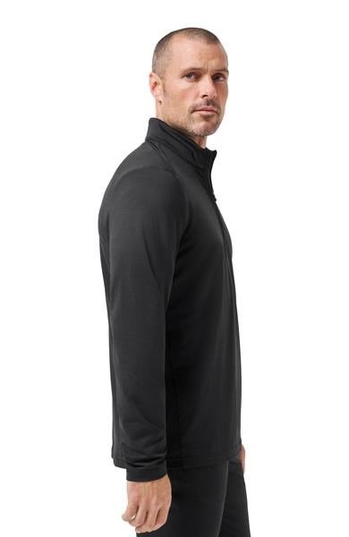 Travis Mathew Heater Pro 1/4Zip herr sweatshirt, svart